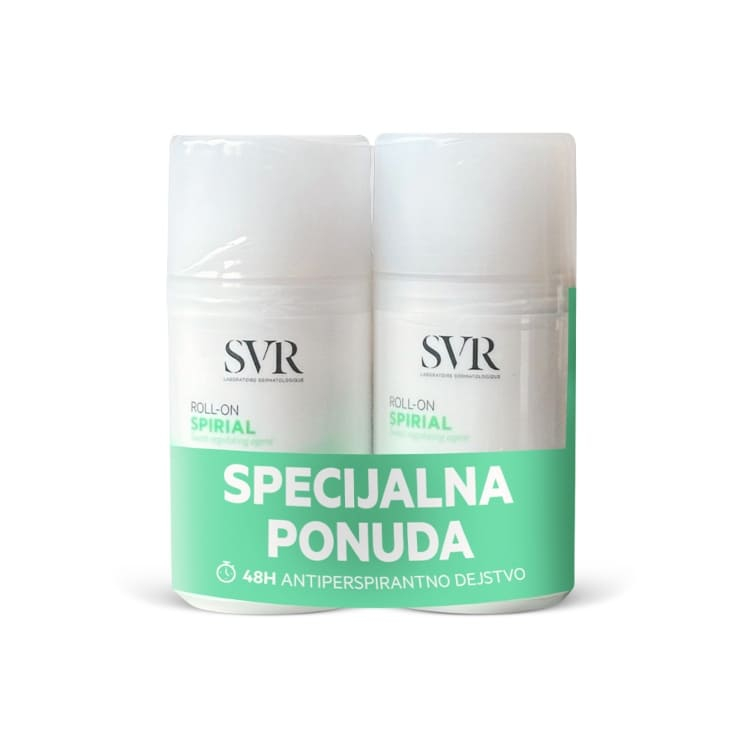 SVR Spirial roll-on duopak 2x50ml